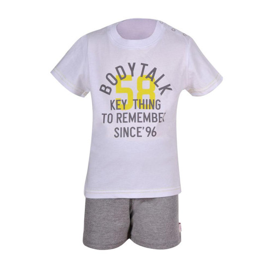 Bodytalk Βρεφικό σετ μπλούζα & σορτς